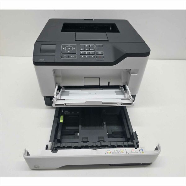 Lexmark MS521dn Monochrome Laser Printer – Page Count 57K – Tested Working