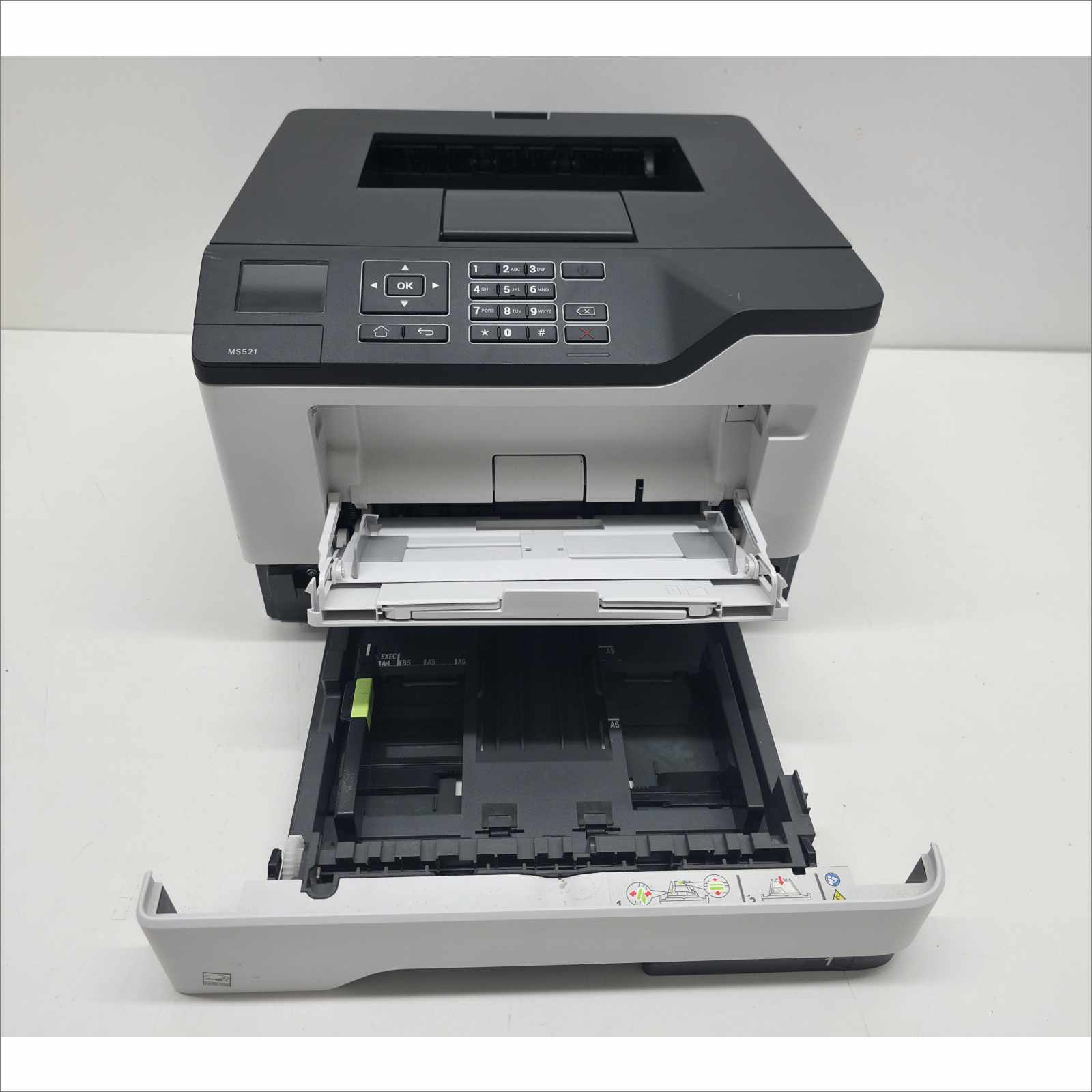 Lexmark MS521dn Monochrome Laser Printer – Page Count 57K – Tested Working