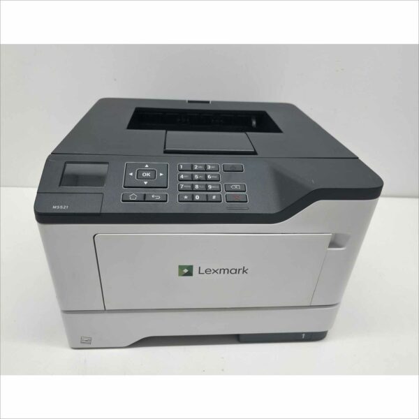 Lexmark MS521dn Monochrome Laser Printer – Page Count 57K – Tested Working