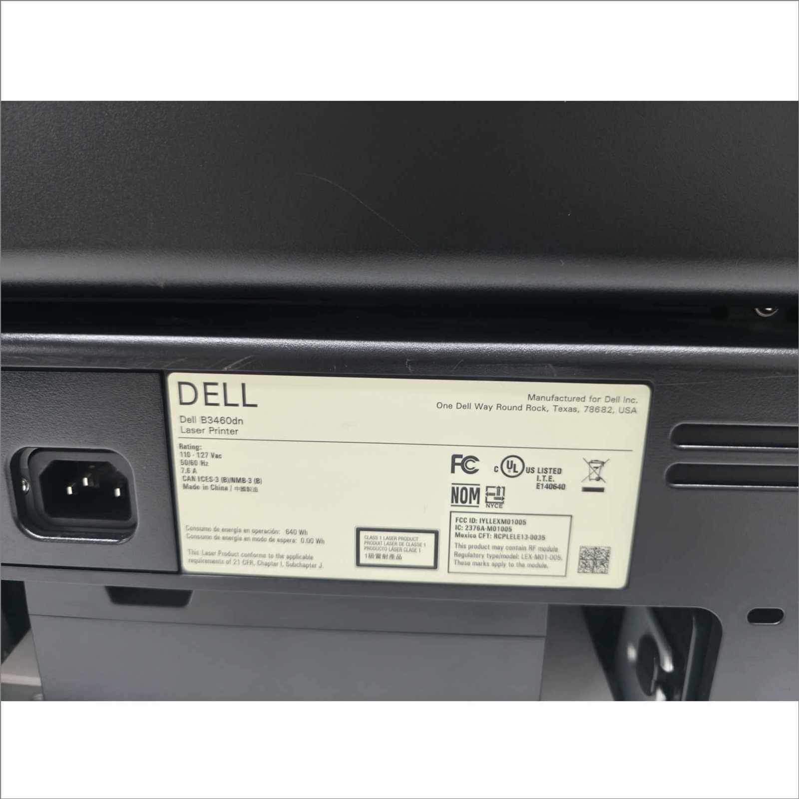 Dell B3460dn Monochrome Laser Printer – 5.9K Pages – Tested Working