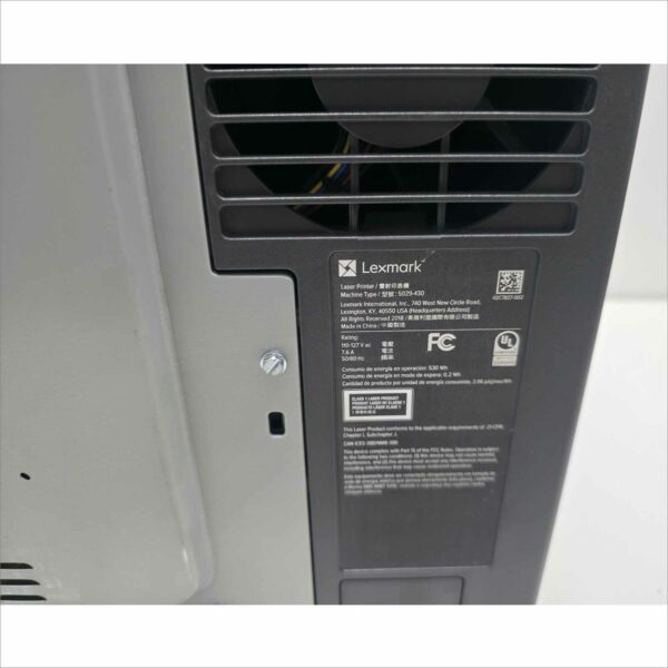 Lexmark CS521dn Color Laser Printer – Page Count 9 – Cracked Tray (Jams / Needs Replacement)