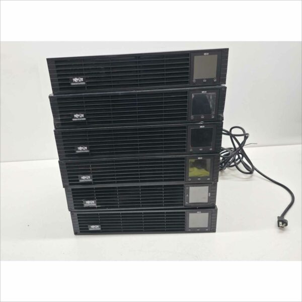 Tripp Lite SMART1500RMXL2U 2U Rackmount UPS – Includes Network Module, Battery Wiring & Padding (No Batteries) – Tested Working