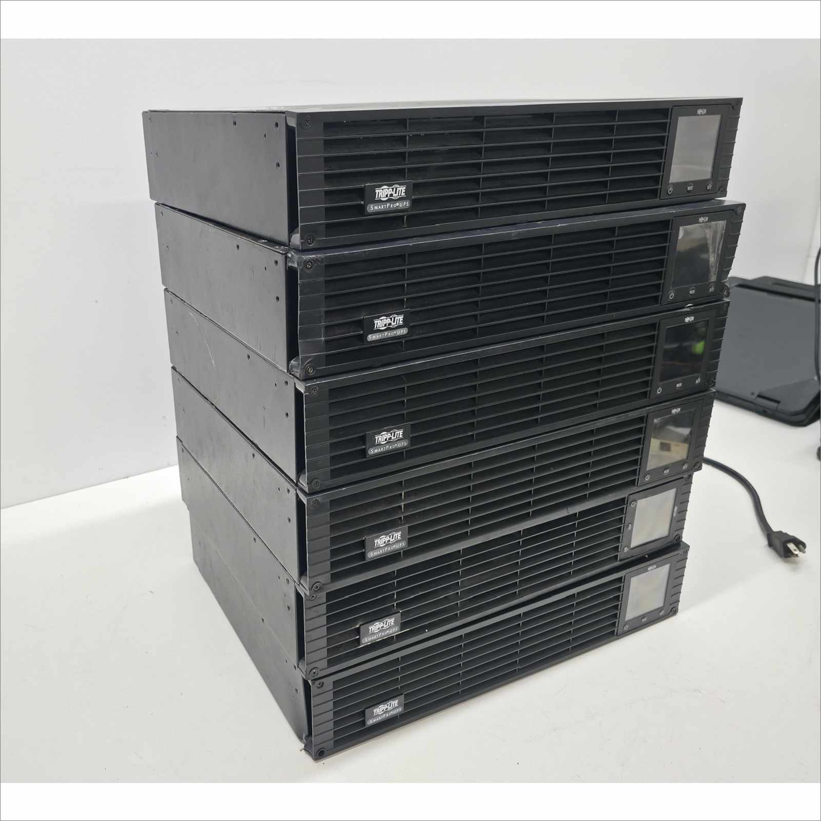 Tripp Lite SMART1500RMXL2U 2U Rackmount UPS – Includes Network Module, Battery Wiring & Padding (No Batteries) – Tested Working