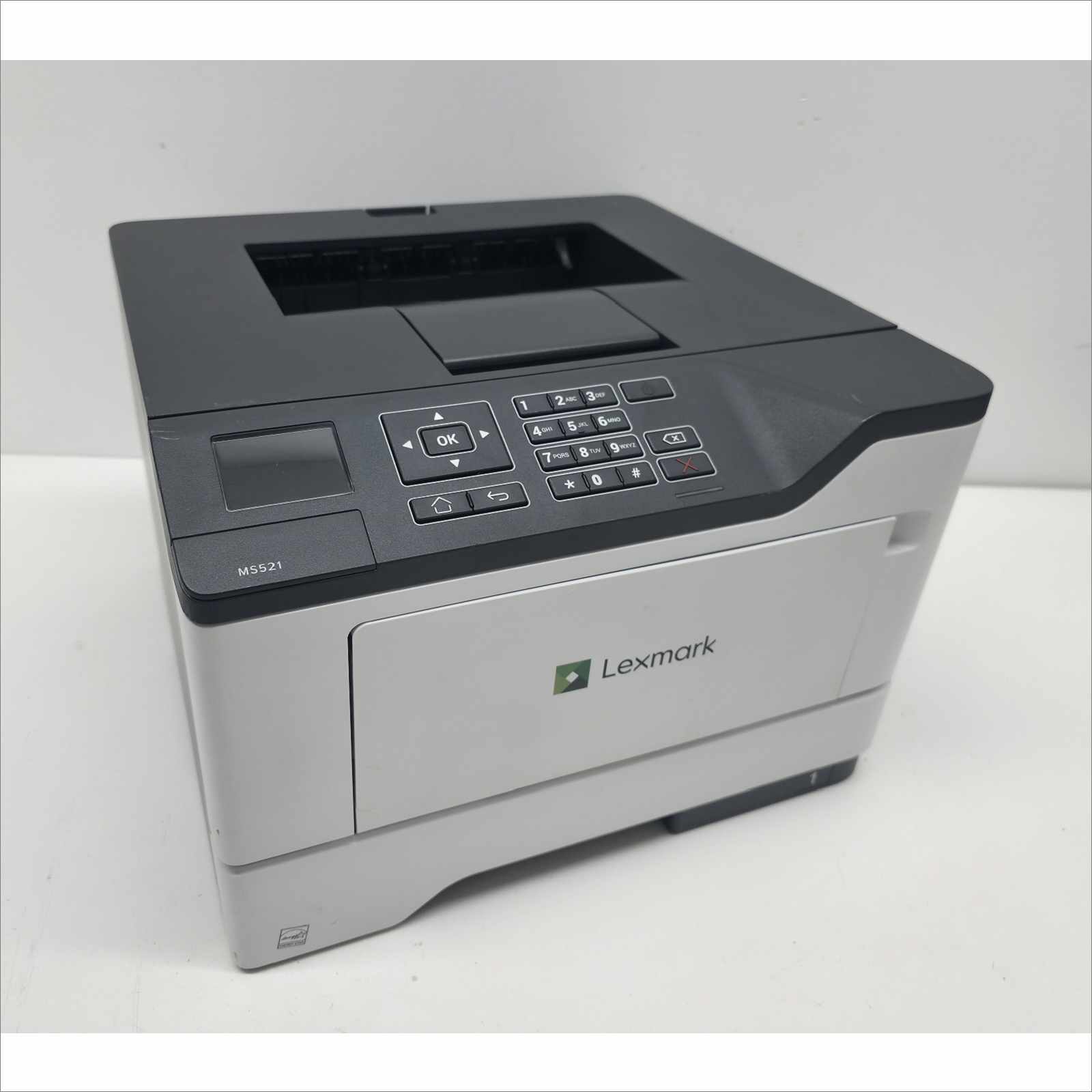 Lexmark MS521dn Monochrome Laser Printer – Page Count 57K – Tested Working