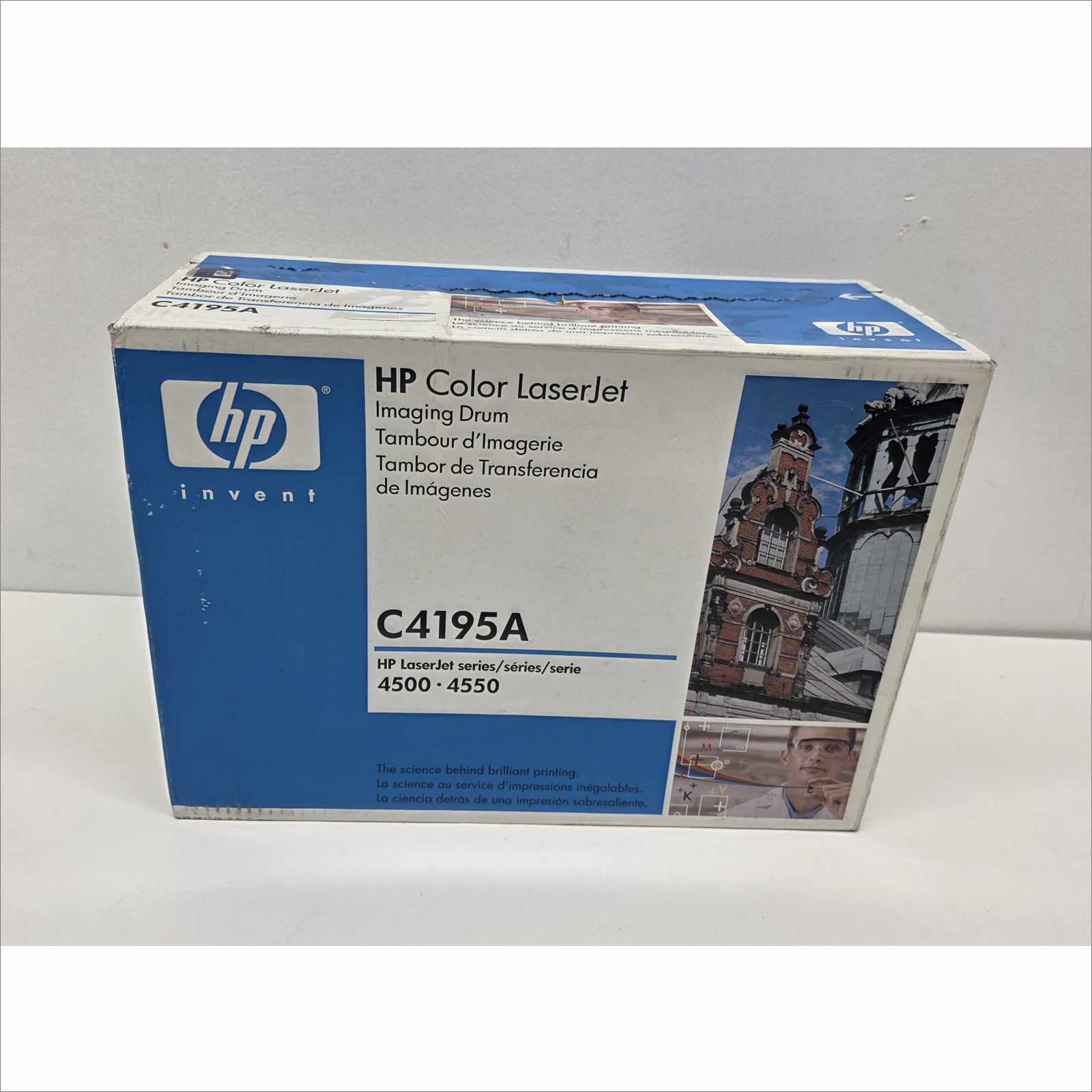 New OEM HP Color LaserJet Imaging Drum C4195A for HP Color LaserJet 4500 / 4550 Series – Sealed OEM Packaging