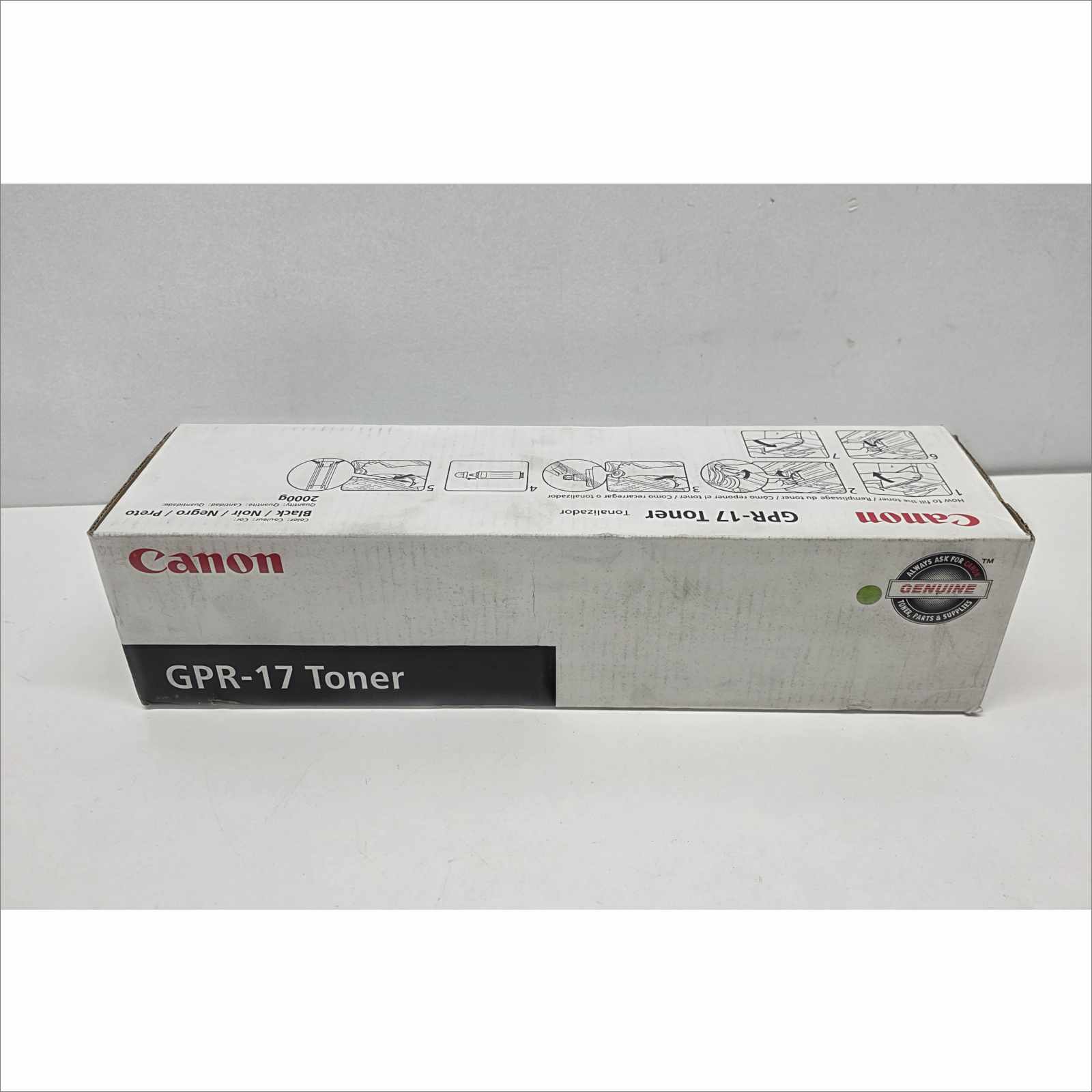 New OEM Canon GPR-17 Black Toner Cartridge 0279B003 for Canon imageRUNNER iR 5070 / 5570 / 6570 – Sealed OEM Packaging