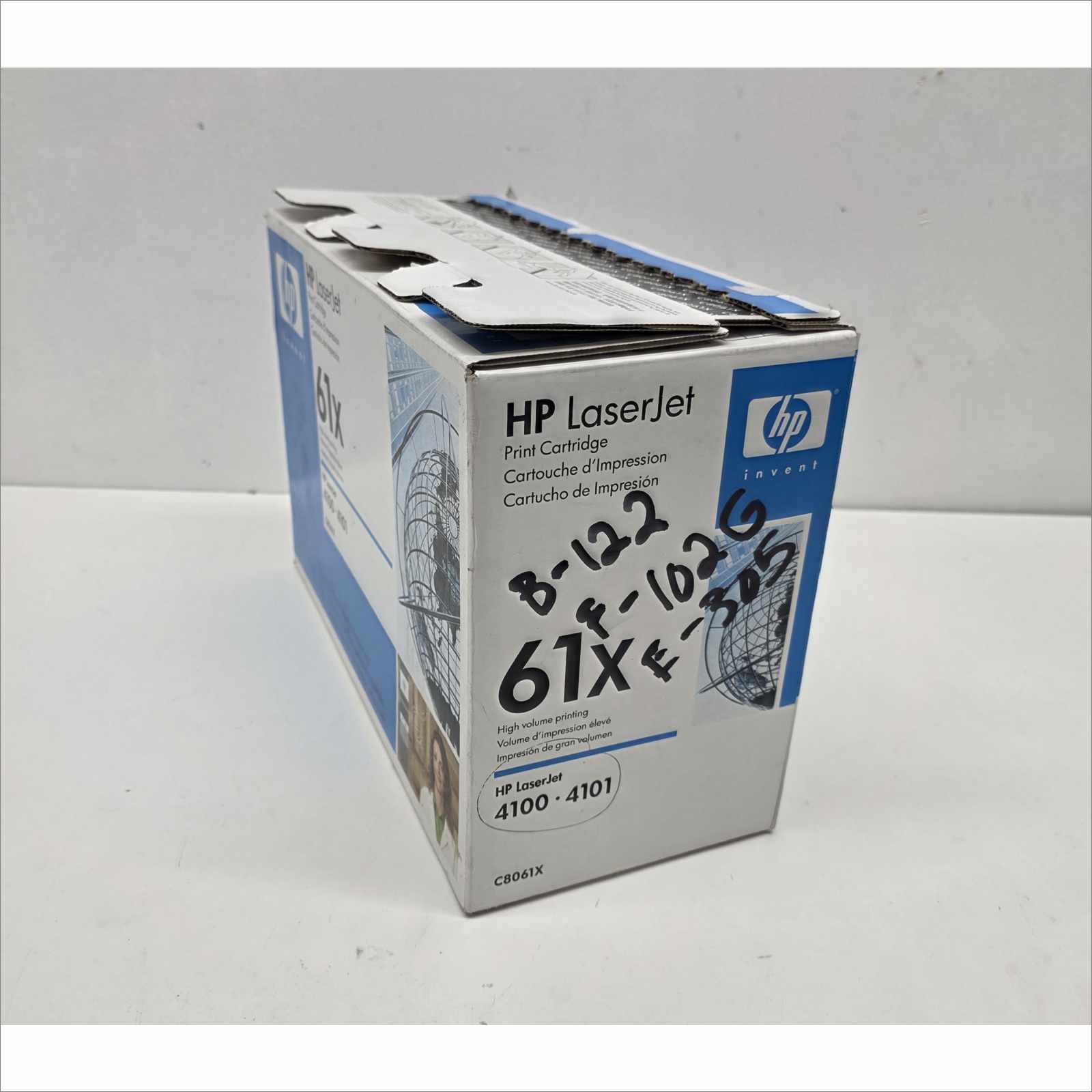 New OEM HP Color LaserJet Black Print Cartridge C8061X for HP LaserJet 4100 / 4101 Series – Sealed OEM Packaging
