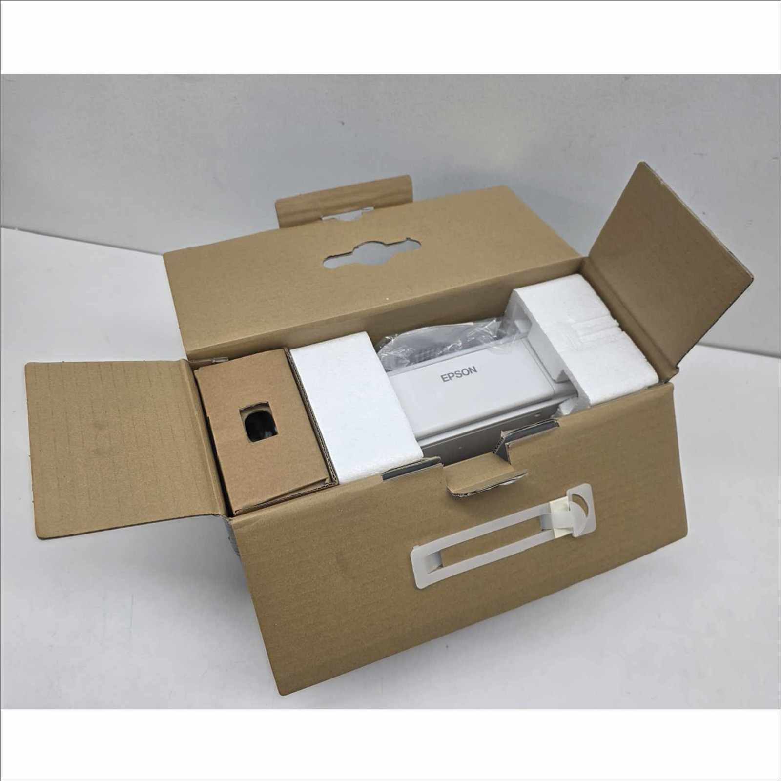 Epson PictureMate PM-400 Personal Photo Lab Inkjet Printer – With 24VDC PSU, USB Cable, OEM Packaging, Manual & Photo Paper