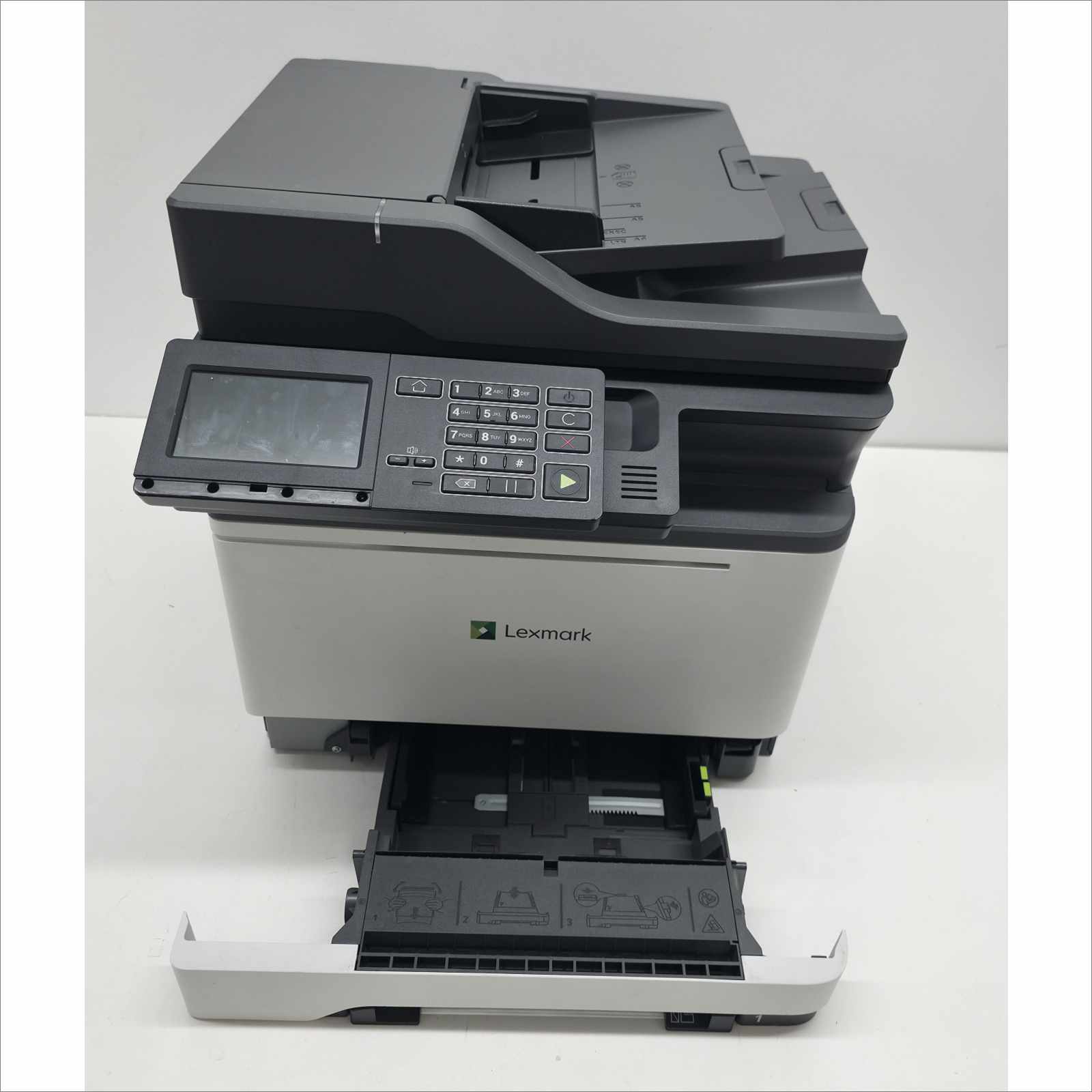 Lexmark CX522ade Color Laser Printer – Page Count 49K – Tested Working
