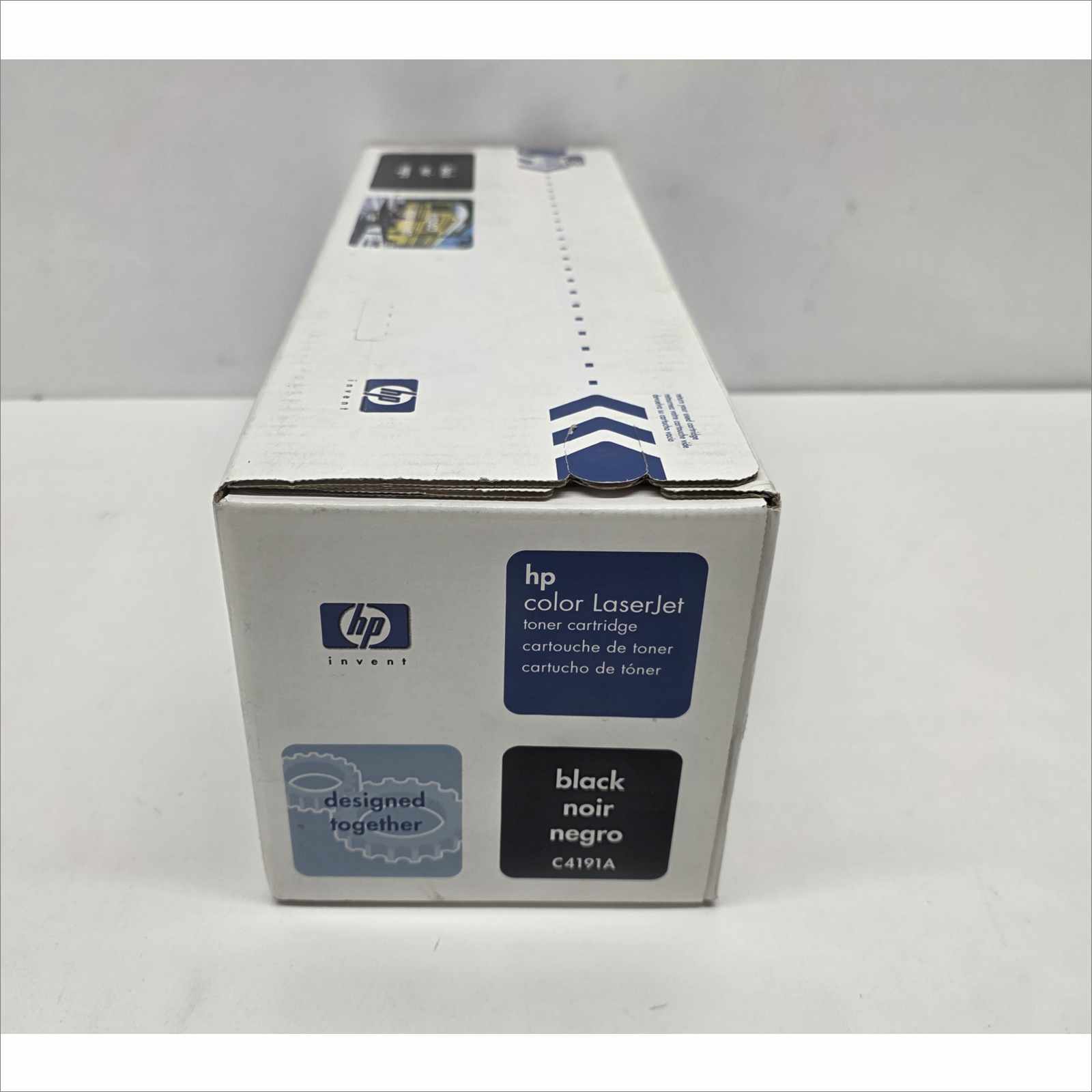 New OEM HP 91A Black Toner Cartridge C4191A for HP Color LaserJet 4500 / 4550 Series – Sealed OEM Packaging