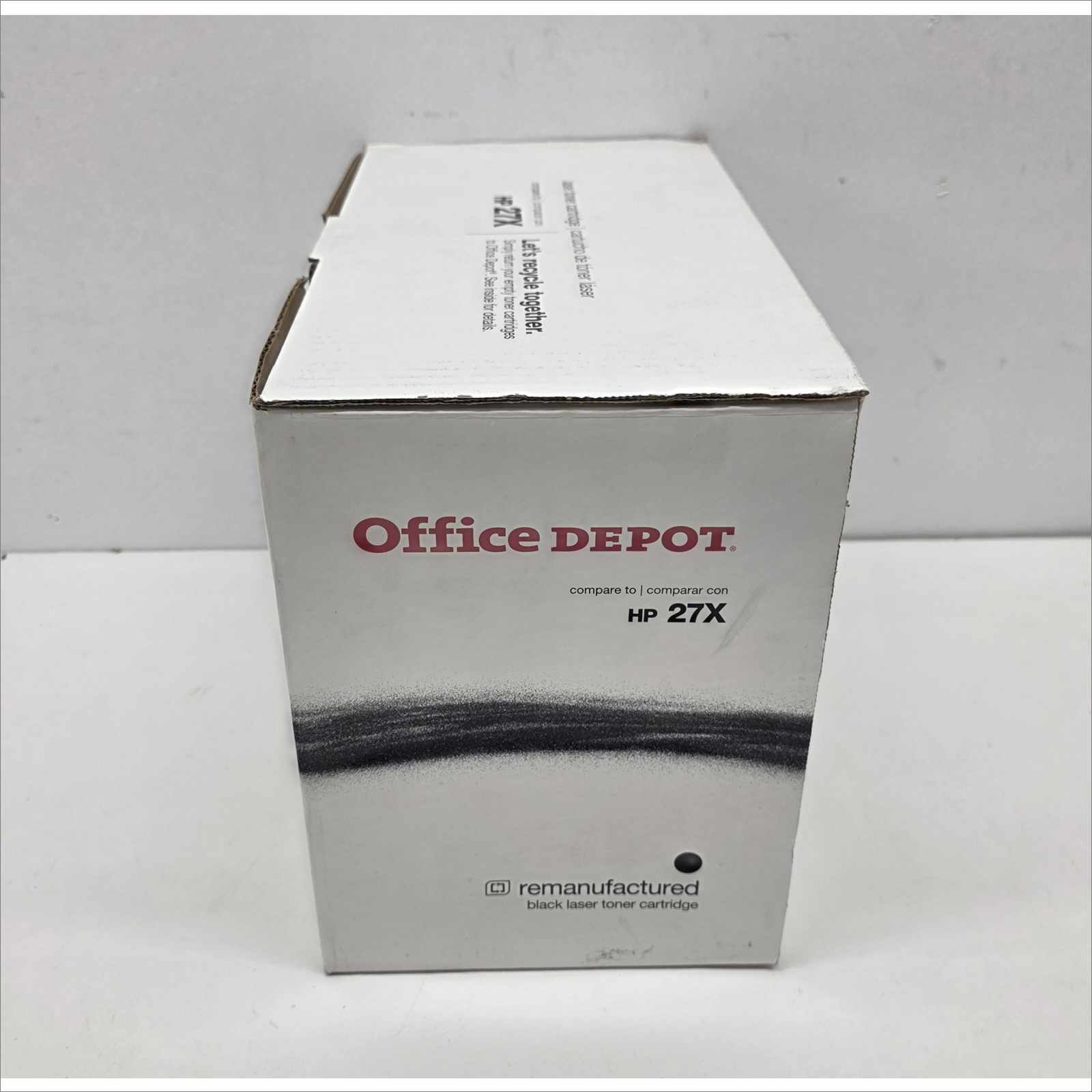 New Office Depot Compatible HP 27X (C4127X) Black Toner Cartridge for HP LaserJet 4000 / 4050 Series – Sealed Retail Packaging