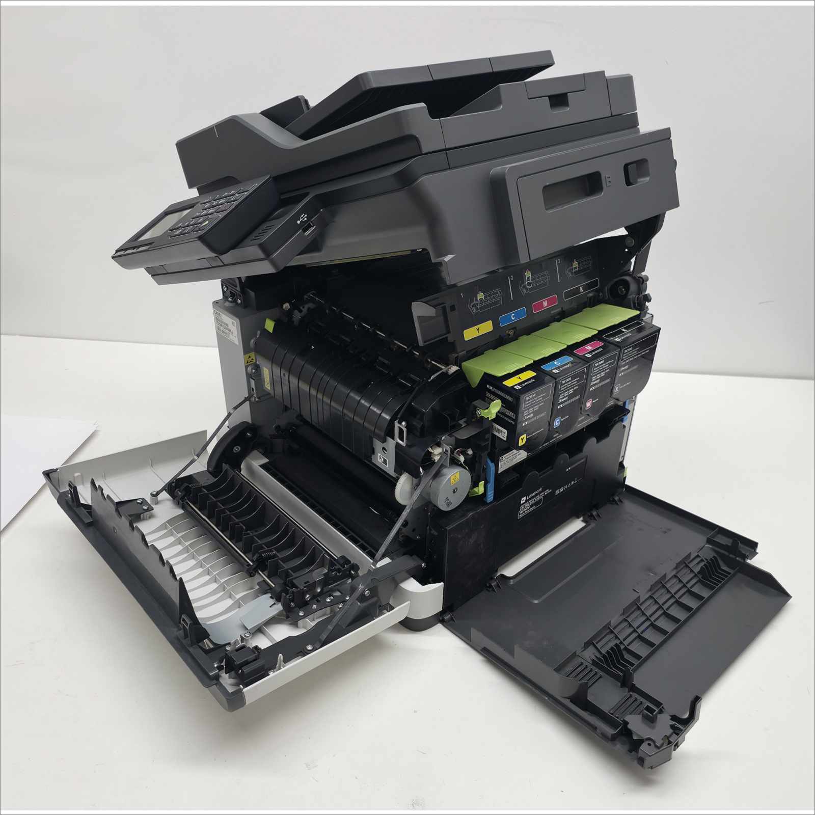 Lexmark CX522ade Color Laser Printer – Page Count 49K – Tested Working