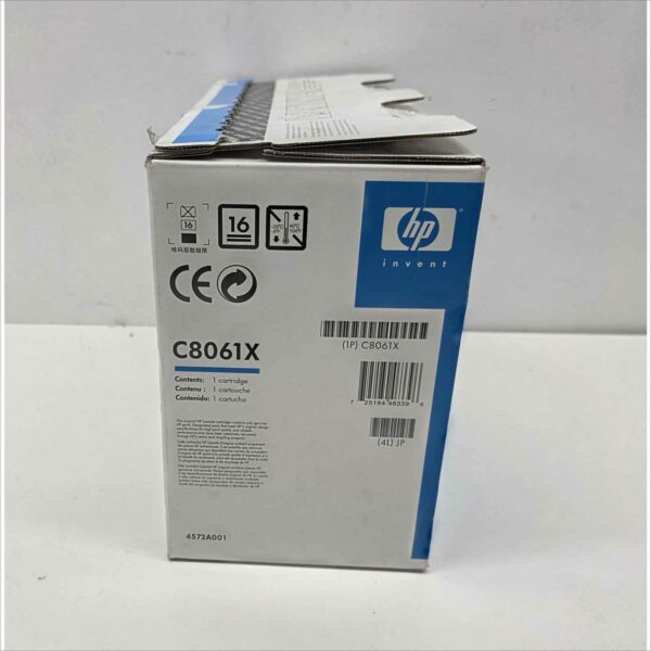 New OEM HP Color LaserJet Black Print Cartridge C8061X for HP LaserJet 4100 / 4101 Series – Sealed OEM Packaging