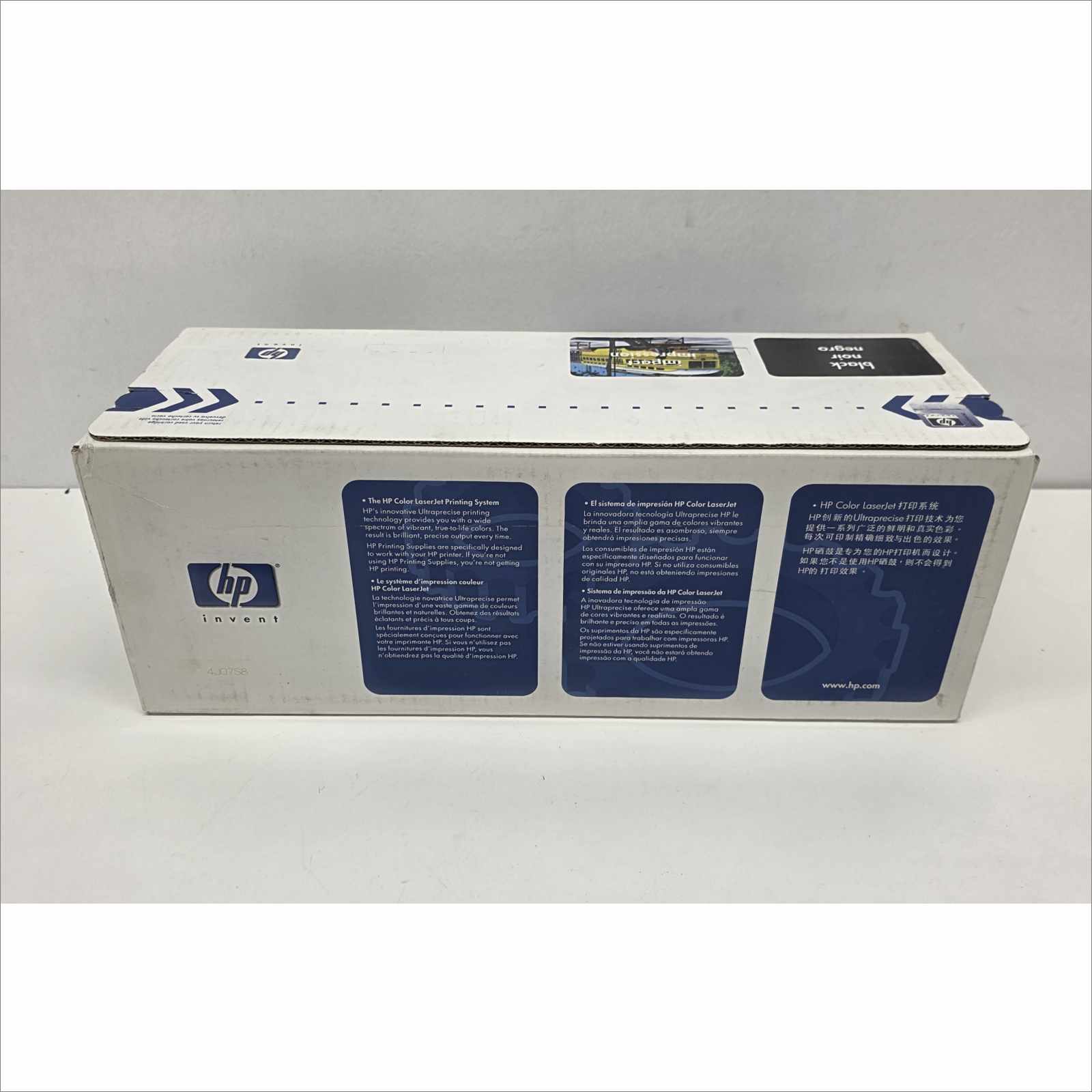 New OEM HP 91A Black Toner Cartridge C4191A for HP Color LaserJet 4500 / 4550 Series – Sealed OEM Packaging