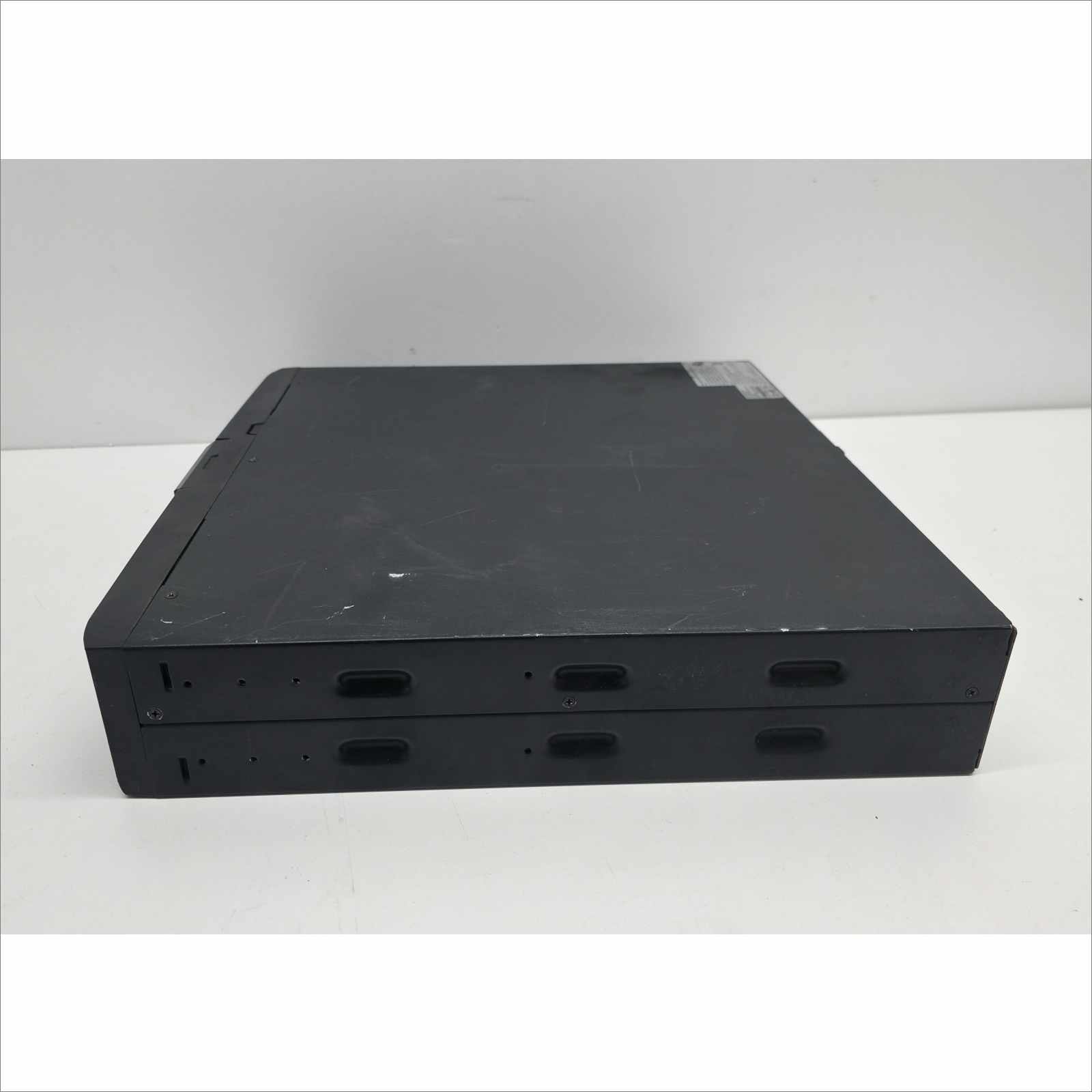 This Orion Power Systems NP2200RTX EBM External Battery Pack is guaranteed to be in good working and physical condition with normal cosmetic wear from prior use. It is designed to extend the runtime of compatible Orion Power Systems UPS units. It was tested with the following notes from our testing technician: Unit inspected and verified to connect properly with compatible Orion UPS models. All internal battery wiring, connectors, and padding are intact and in good condition. Housing and frame free from cracks, dents, or structural damage. ⚠️ Note: Internal batteries have been removed for safety and shipping compliance. Features & Specs: Model: NP2200RTX EBM Manufacturer: Orion Power Systems Type: External Battery Module (EBM) Nominal Voltage: 48V DC Compatibility: Orion Power Systems NP2200RTX and similar UPS units Battery Type: Sealed Lead Acid (removed – replacement required) Connector Type: DC interlink connector Form Factor: Rackmount (2U) Dimensions (W × H × D): 17.2″ × 3.5″ × 19.5″ Weight: 46 lbs (without batteries) Includes: 1x Orion Power Systems NP2200RTX EBM External Battery Pack All internal battery wiring and padding (batteries removed) Does Not Include: Batteries (removed for safety and shipping compliance) UPS main unit or DC interlink cable Rackmount rails or screws Any other accessories not listed or pictured above Shipping Data: Unit dimensions (W × H × D): 17.2″ × 3.5″ × 19.5″ Unit weight: 46 lbs (without batteries) Shipping dimensions (W × H × D): 23.2″ × 9.5″ × 25.5″ Estimated shipping weight: 53 lbs ⚠️ Condition Note: Tested and functional. Includes all battery wiring and padding. Batteries have been removed for shipping and will need replacement by the buyer.