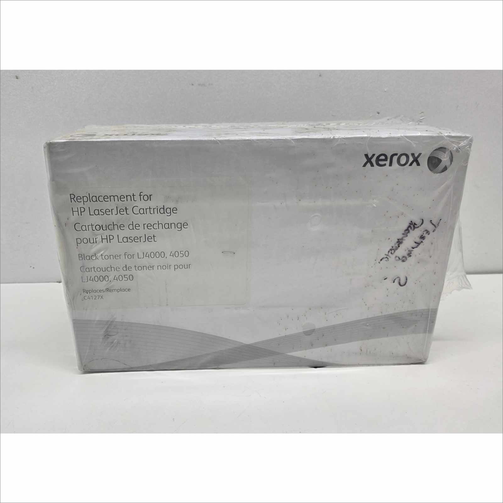 Xerox 106R02144 Black Replacement Toner Cartridge for HP LaserJet 4000 / 4050 Series (Replaces C4127X / 27X) – Sealed OEM Packaging