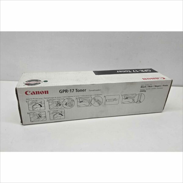 New OEM Canon GPR-17 Black Toner Cartridge 0279B003 for Canon imageRUNNER iR 5070 / 5570 / 6570 – Sealed OEM Packaging