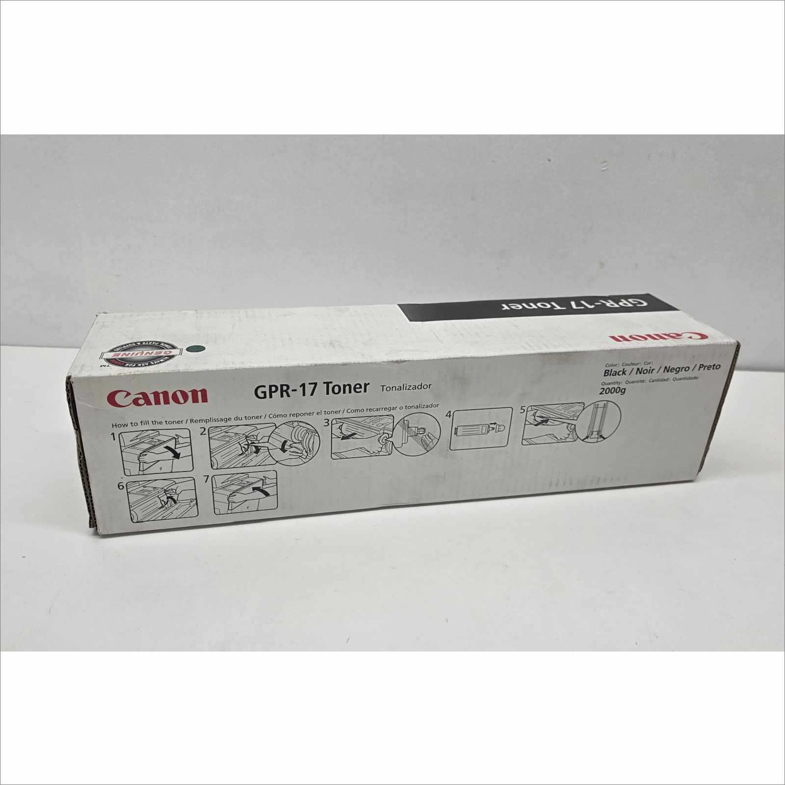 New OEM Canon GPR-17 Black Toner Cartridge 0279B003 for Canon imageRUNNER iR 5070 / 5570 / 6570 – Sealed OEM Packaging
