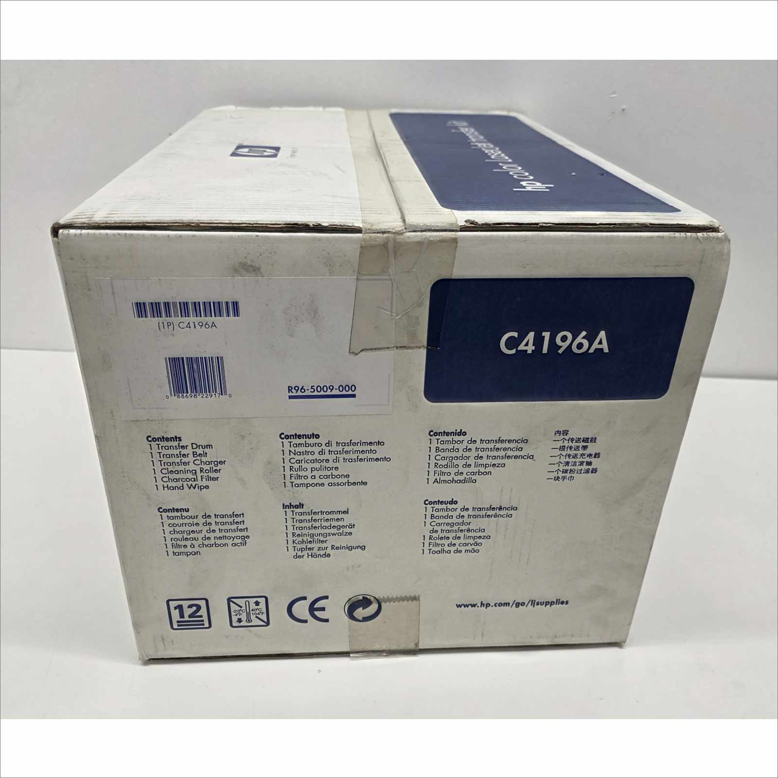 New OEM HP Color LaserJet Transfer Kit C4196A for HP Color LaserJet 4500 / 4550 Series – Sealed OEM Packaging