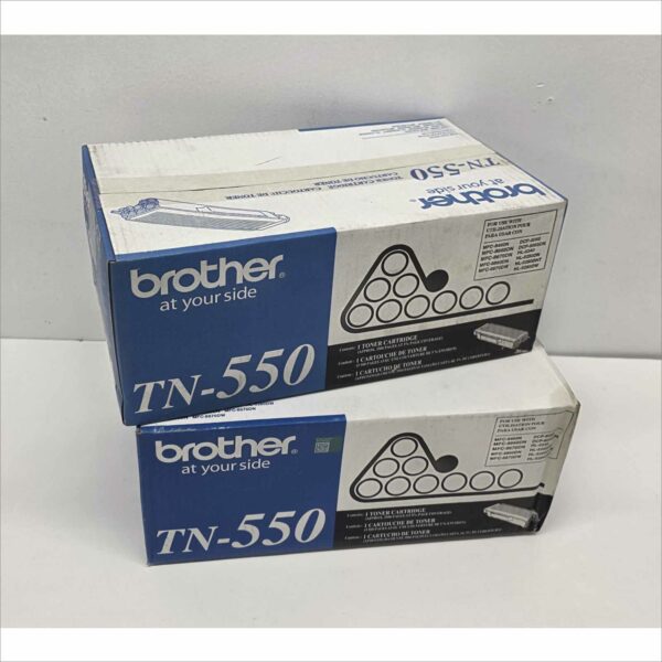 This Brother TN-550 Black Toner Cartridge is new and sealed in its original OEM packaging. The exterior box may show minor shelf wear, scuffing, or small dents from storage — see photos for exact condition. Compatible with the following Brother printers: DCP-8060, DCP-8065DN, HL-5240, HL-5250DN, HL-5250DNT, HL-5280DW, MFC-8460N, MFC-8660DN, MFC-8670DN, MFC-8860DN, and MFC-8870DW. This genuine OEM toner provides crisp black text and consistent print quality across every page. It will be packed in a slightly larger box with protective padding to ensure safe delivery and prevent additional box wear. Includes: 1x New OEM Brother TN-550 Black Toner Cartridge for DCP / HL / MFC Series (see compatible models above) Does Not Include: Anything else not listed or pictured above Shipping Data Unit box dimensions (W × H × D): 14.8″ × 4.6″ × 7.3″ (OEM packaging) Unit weight: 2.1 lbs Shipping dimensions (W × H × D): 20.8″ × 10.6″ × 13.3″ (+3″ per side for protection) Estimated shipping weight: ~2.4 lbs (unit weight × 1.15 packaging allowance) ⚠️ Condition Note: New and factory sealed. Box may show light wear from storage.