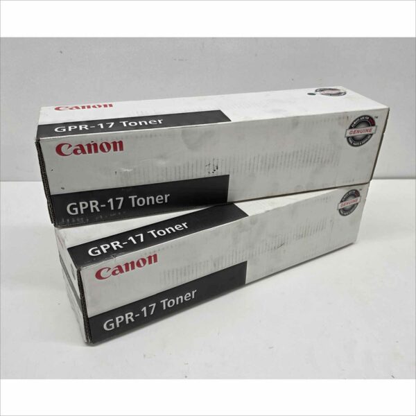 New OEM Canon GPR-17 Black Toner Cartridge 0279B003 for Canon imageRUNNER iR 5070 / 5570 / 6570 – Sealed OEM Packaging