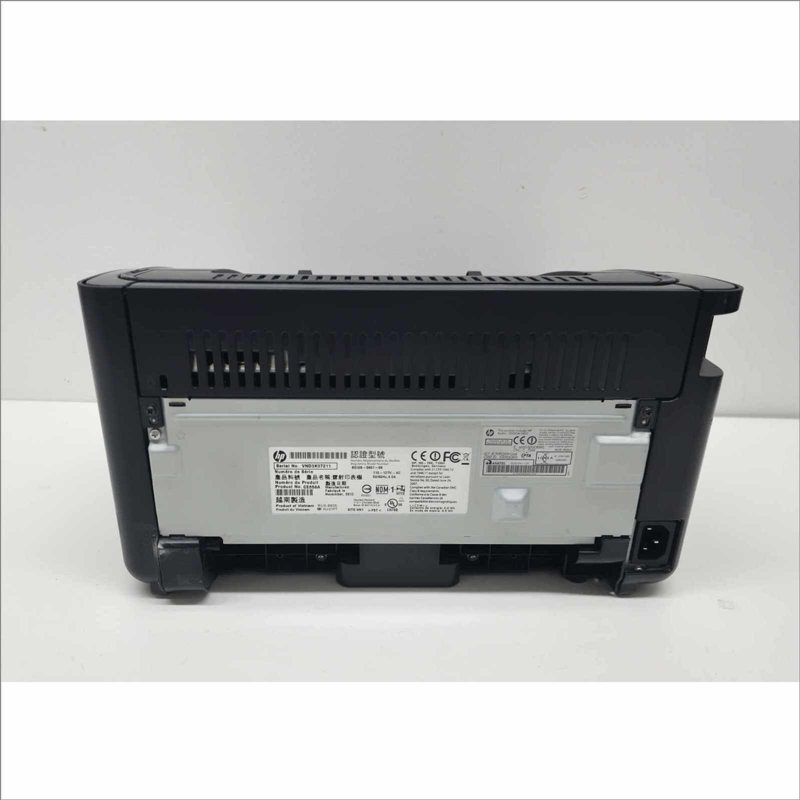 HP LaserJet P1102w Wireless Compact Monochrome Laser Printer – Tested Working