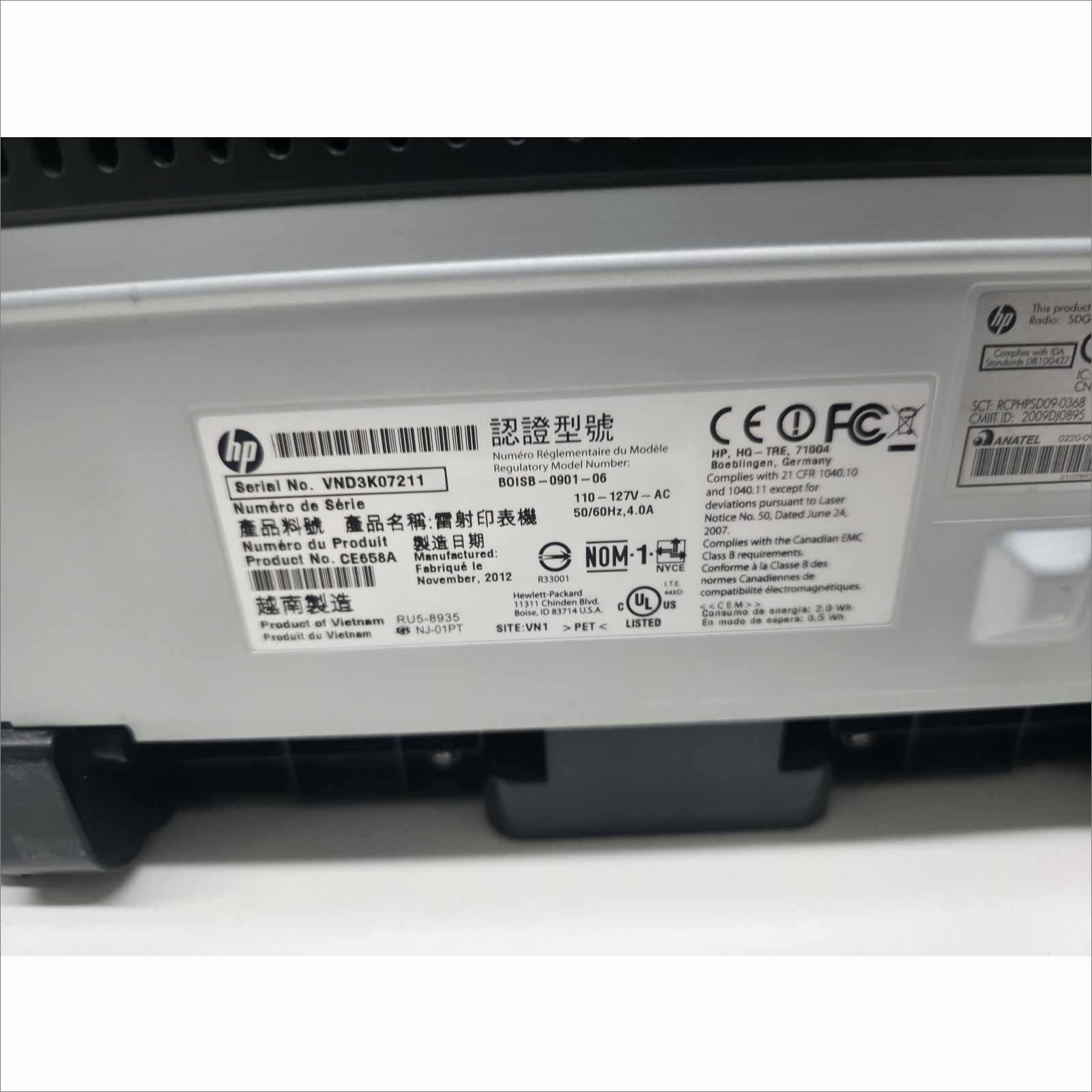 HP LaserJet P1102w Wireless Compact Monochrome Laser Printer – Tested Working