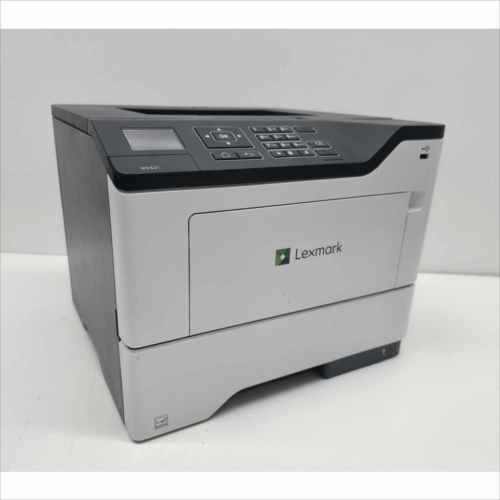 Lexmark MS621dn Monochrome Laser Printer – Page Count 73K – Tested Working