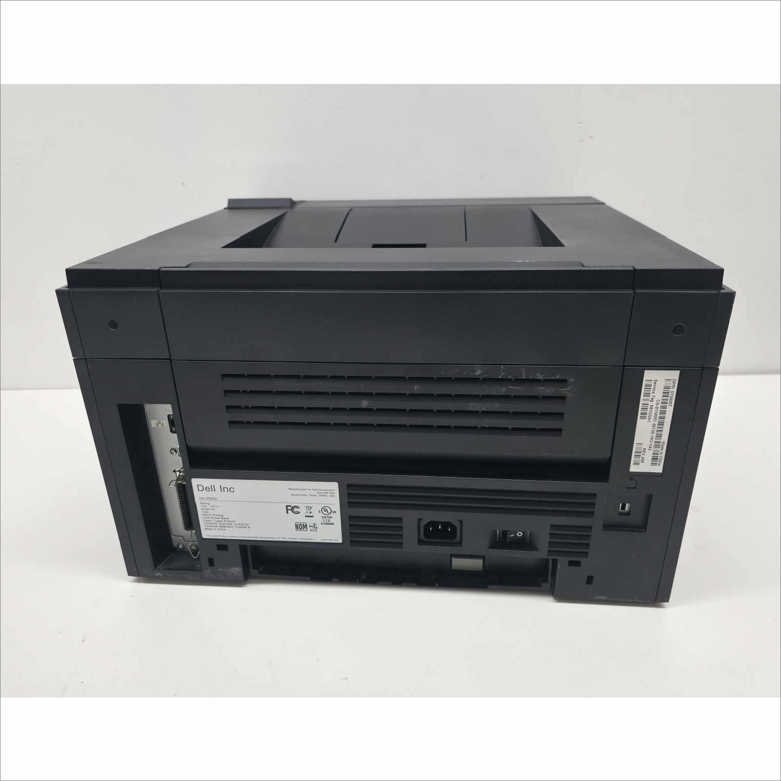 Dell 2350dn Monochrome Laser Printer 0TNW57 24K Pages Ethernet Parallel USB Tested Working
