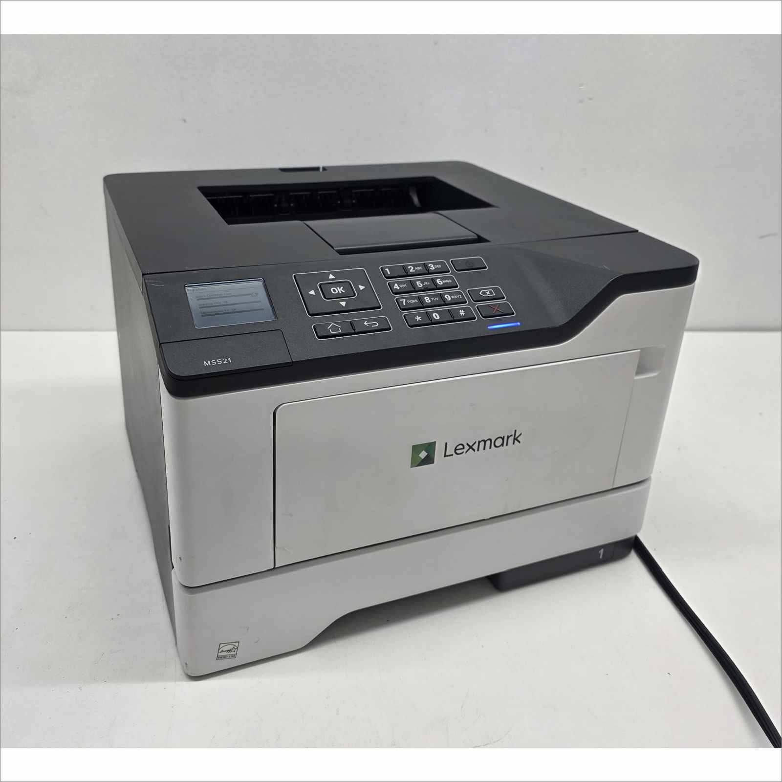 Lexmark MS521dn Monochrome Laser Printer – Page Count 57K – Tested Working