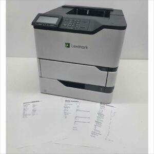 Lexmark MS826de Monochrome Duplex 70 ppm Laser Printer - Low Count only 245 Pages