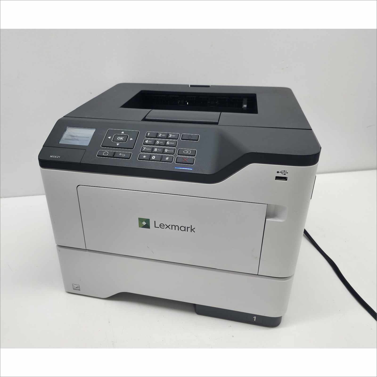Lexmark MS621dn Monochrome Laser Printer – Page Count 73K – Tested Working