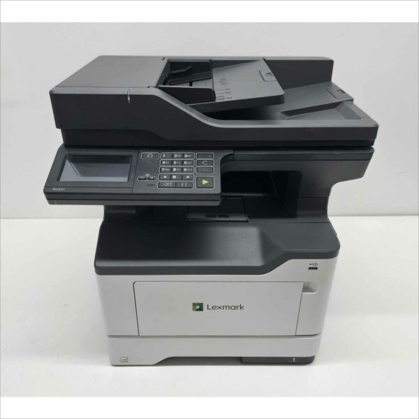 Lexmark MX521ade Monochrome Laser Printer – 151K Pages – Tested Working