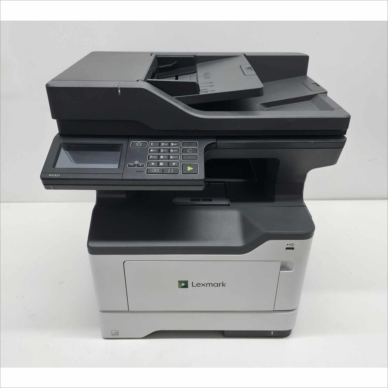 Lexmark MX521ade Monochrome Laser Printer – 151K Pages – Tested Working