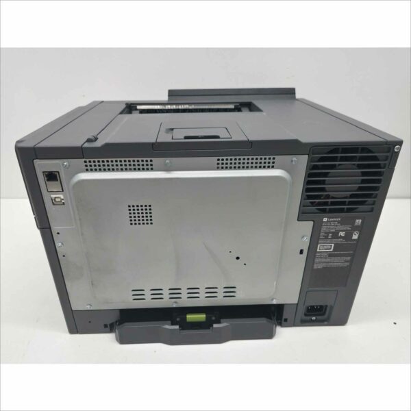 Lexmark CS521dn Color Laser Printer – Page Count 9 – Cracked Tray (Jams / Needs Replacement)
