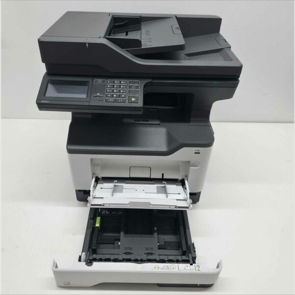 Lexmark MX521ade Monochrome Laser Printer – 151K Pages – Tested Working