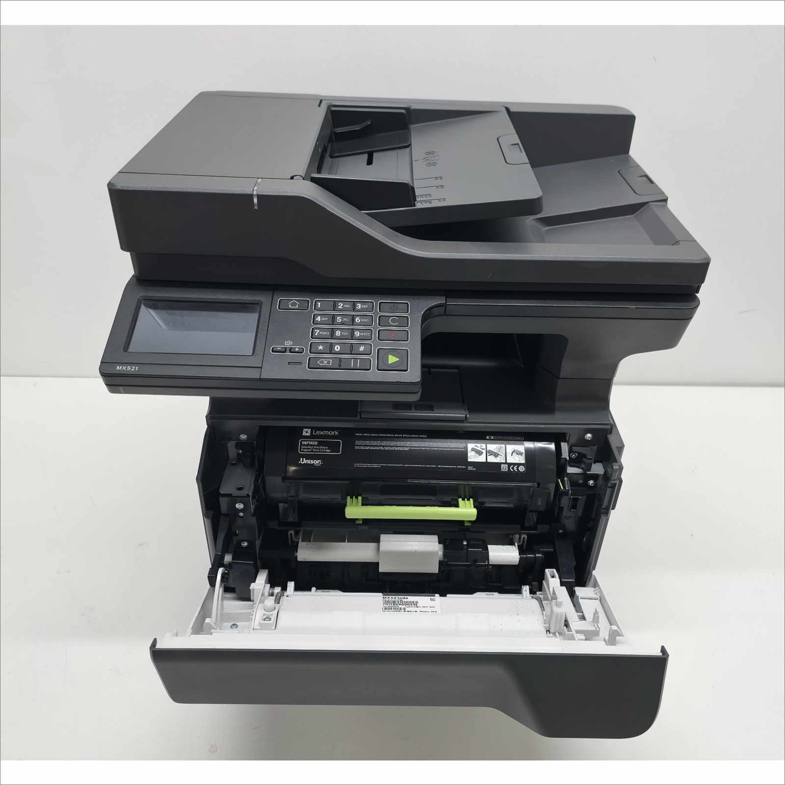 Lexmark MX521ade Monochrome Laser Printer – 151K Pages – Tested Working