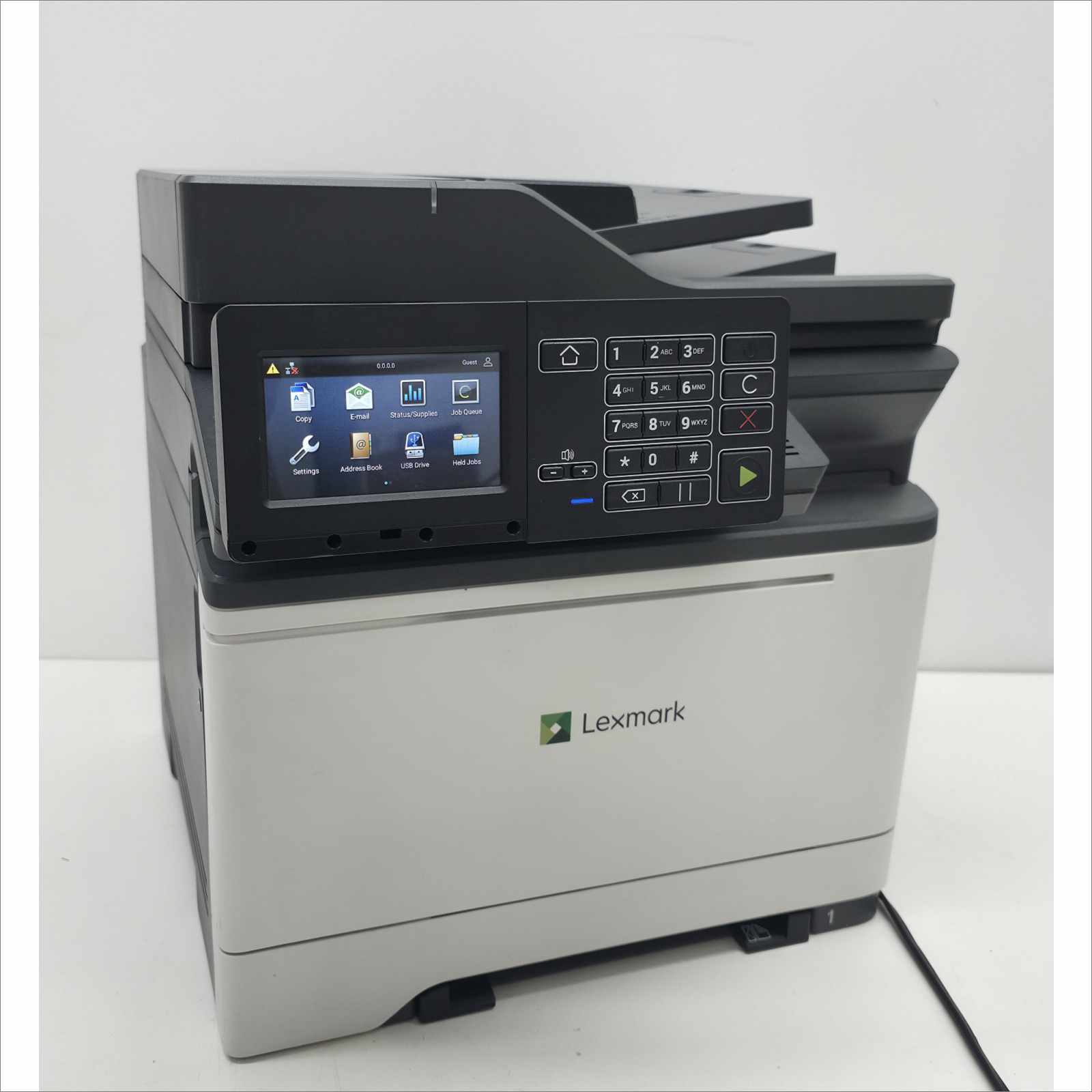 Lexmark CX522ade Color Laser Printer – Page Count 49K – Tested Working