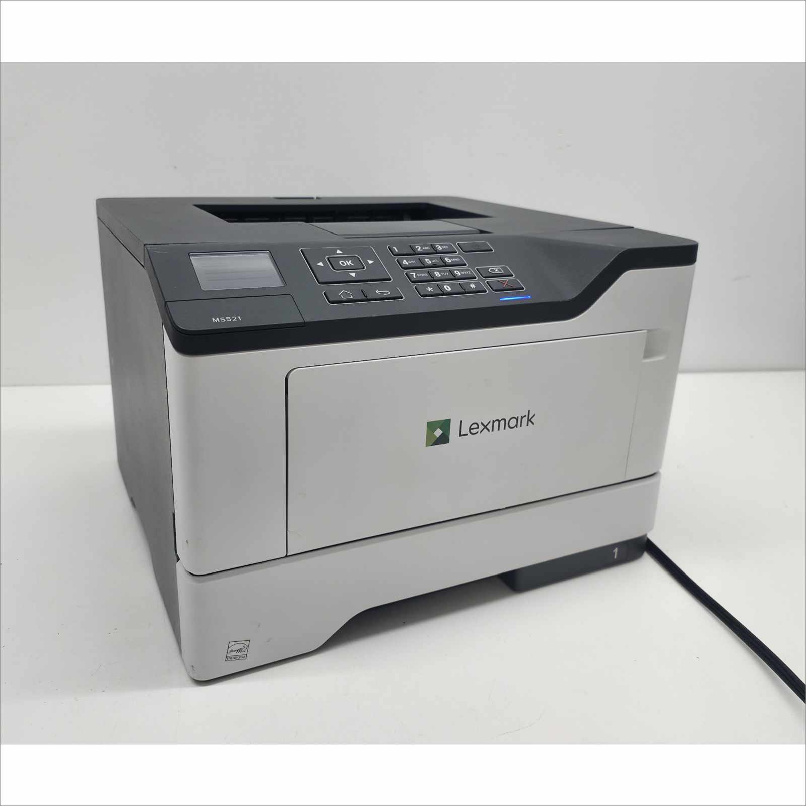 Lexmark MS521dn Monochrome Laser Printer – Page Count 57K – Tested Working