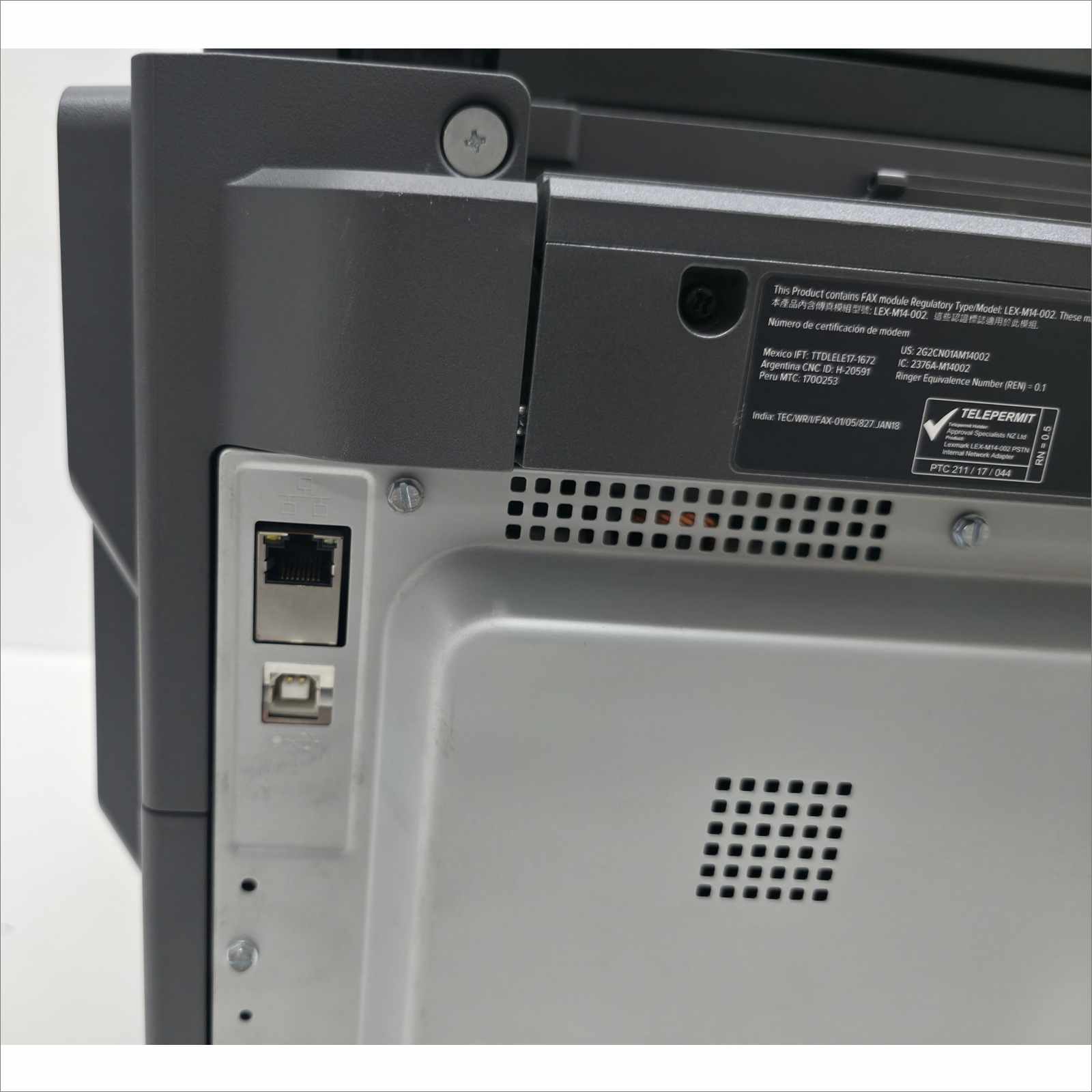 Lexmark CX522ade Color Laser Printer – Page Count 49K – Tested Working