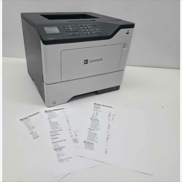 Lexmark MS621dn Monochrome Laser Printer – Page Count 73K – Tested Working