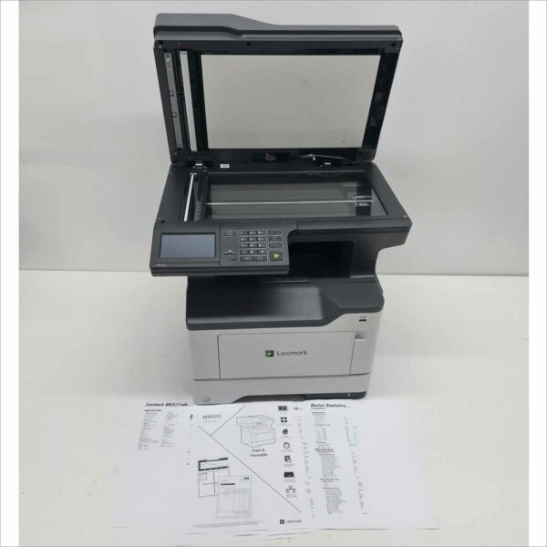 Lexmark MX521ade Monochrome Laser Printer – 151K Pages – Tested Working