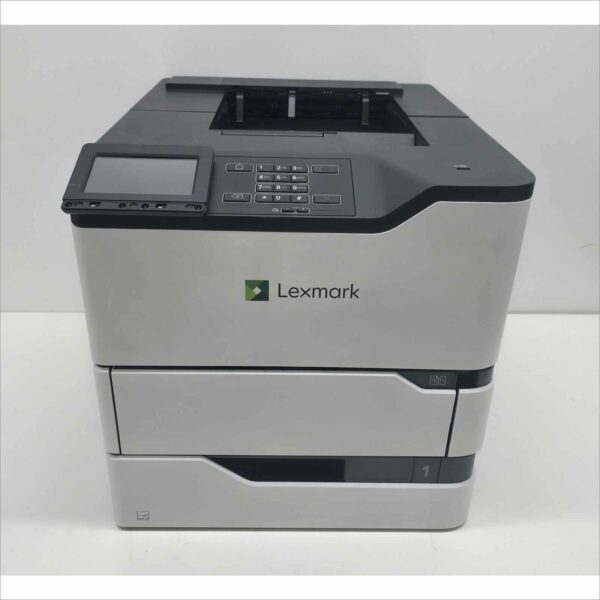 Lexmark MS826de Monochrome Duplex 70 ppm Laser Printer - Low Count only 245 Pages