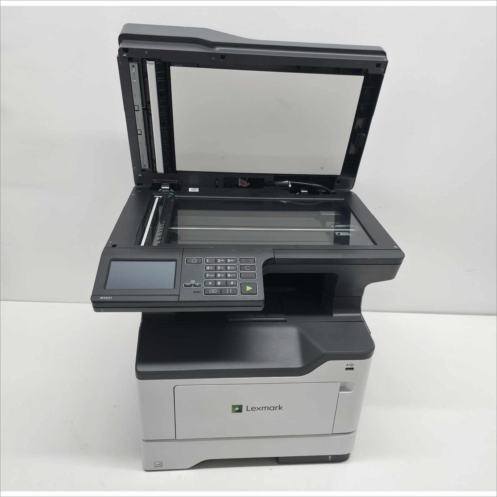 Lexmark MX521ade Monochrome Laser Printer – 151K Pages – Tested Working