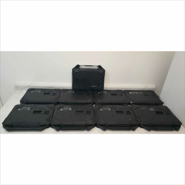 Lot of 9x Dell Latitude 14 Rugged 5414 Laptops – i5-6300U @ 2.4GHz / 8GB / Touchscreen – Mixed Configurations – Fair Condition