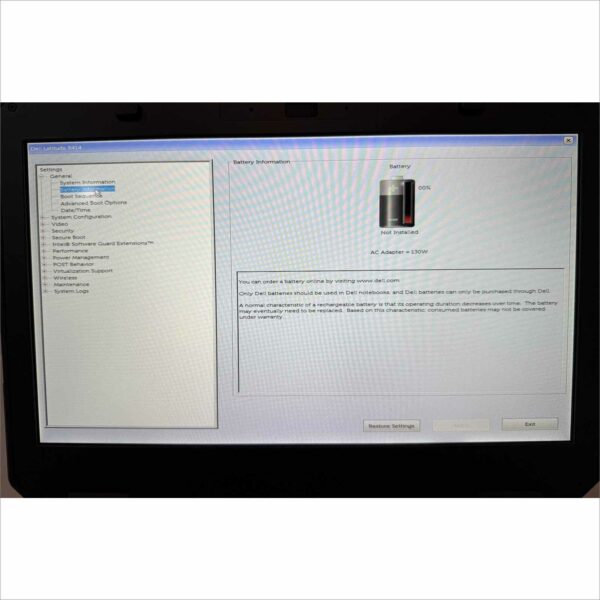 Lot of 2x Dell Latitude 14 Rugged 5414 Laptops – i7-6600U @ 2.6GHz / 8GB RAM / Touchscreen FHD – No HDD, No Caddy, No Battery