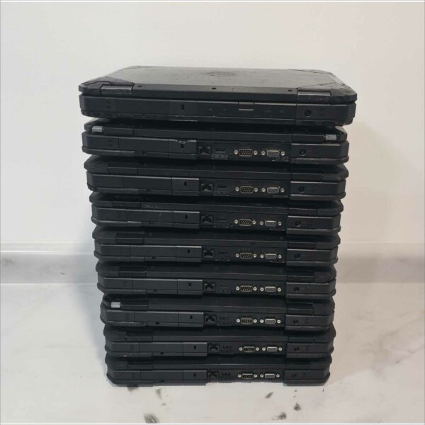 Lot of 9x Dell Latitude 14 Rugged 5414 Laptops – i5-6300U @ 2.4GHz / 8GB / Touchscreen – Mixed Configurations – Fair Condition