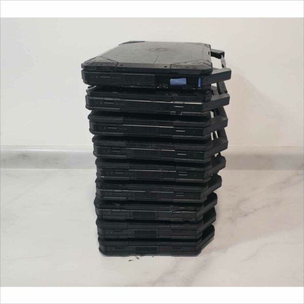 Lot of 9x Dell Latitude 14 Rugged 5414 Laptops – i5-6300U @ 2.4GHz / 8GB / Touchscreen – Mixed Configurations – Fair Condition