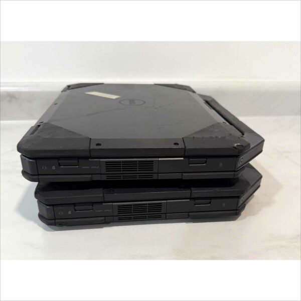 Lot of 2x Dell Latitude 14 Rugged 5414 Laptops – i7-6600U @ 2.6GHz / 8GB RAM / Touchscreen FHD – No HDD, No Caddy, No Battery