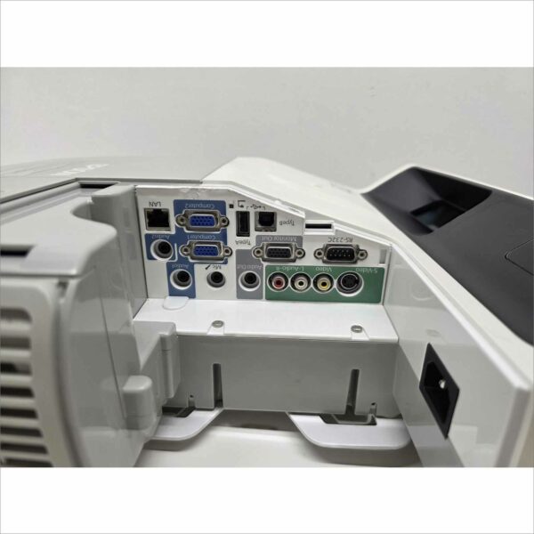 Epson PowerLite 450W H318A WXGA 2500 Lumens 3LCD Short Throw Projector – 1262 Lamp Hours